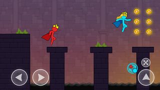 Stick Adventure: Red And Blue - Screenshot 1