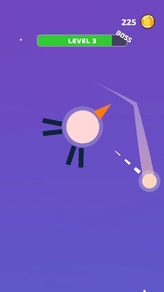 Fighter Cirle - Flying Ball - Screenshot 2