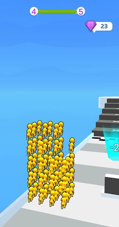 Crowd High Tower 3D - Screenshot 3