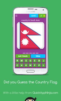 Guess the Country Flag Quiz - Screenshot 4