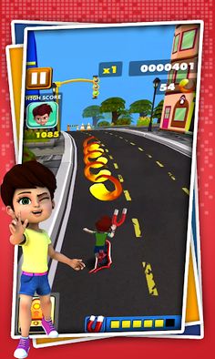 Kicko & Super Speedo Skate Run - Screenshot 3