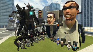 Merge Toilet Sink Fight - Screenshot 1