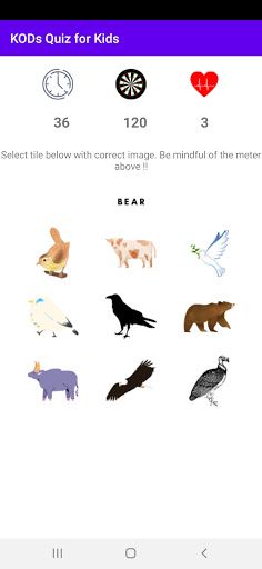 Animal & Birds Quiz - Screenshot 2