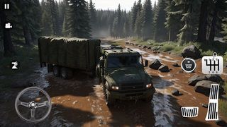 Mud Truck Offroad Runner Game - Screenshot 2