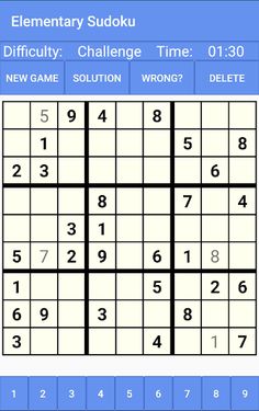 Elementary Sudoku - Screenshot 2