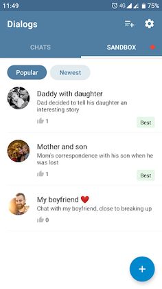 Fake Chat Messenger — TeleFake - Screenshot 3