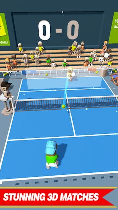 Stickman Tennis Clash 3D Game - Screenshot 2