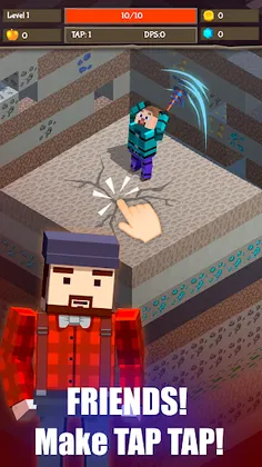 Tap Tap Mine: Idle Clicker Sim - Screenshot 1