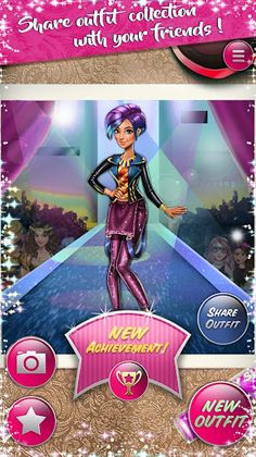 Dress up Game: Tris Runway - Screenshot 3