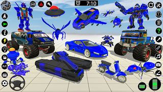 Robot Car Transformers Game - Screenshot 1