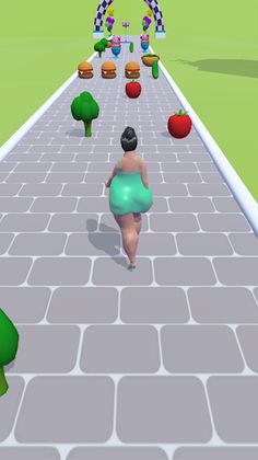 Fat 2 Fit-Body Run - Screenshot 3