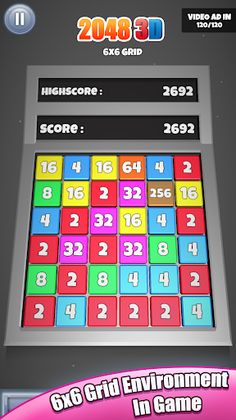 2048 3D: Merge 2048 3D Cube - Screenshot 4
