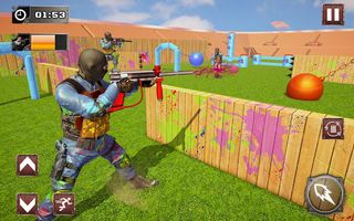 Paintball Wars: Color Shooting - Screenshot 1