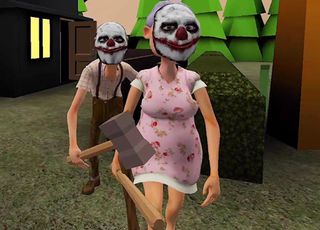 Scary Granny and Grandpa 5 - Screenshot 1