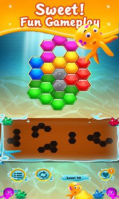Glowy hexa boom puzzle game - Screenshot 3
