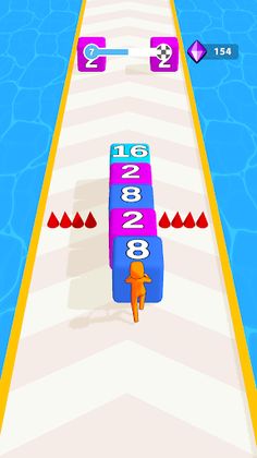 2048 Run 3D - Screenshot 1