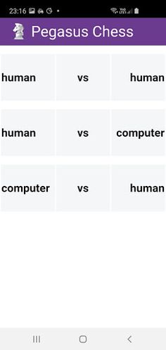 Pegasus Chess - Screenshot 1