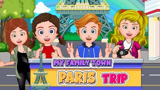 My Family Town - Paris Trip - Screenshot 2