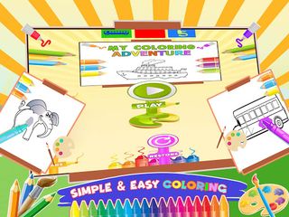 Baby Coloring Games For Kids - Screenshot 1