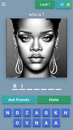 Guess the celebrity - ai quiz - Screenshot 1