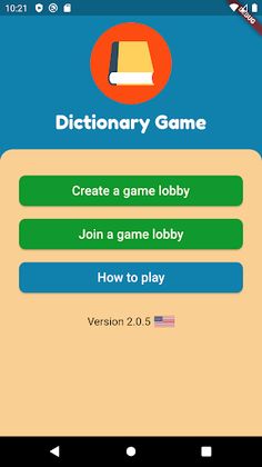Dictionary Game - Screenshot 1