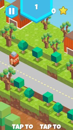 Blocky Run - Screenshot 1