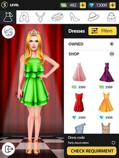 Fashion Show Dress Up & Makeup - Screenshot 1