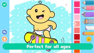 Babies coloring & drawing book - Screenshot 1
