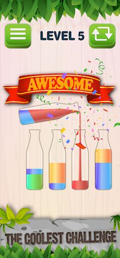 Water Glass Sort Puzzle - Screenshot 4