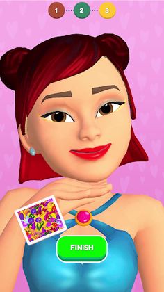 Dream Fashion: Makeup Master - Screenshot 2