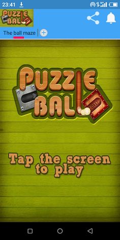 The ball maze - Screenshot 1