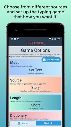 KeyTyper: Mobile Typing Game - Screenshot 2
