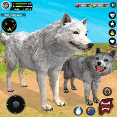 Wild Wolf Simulator Games - Screenshot 1