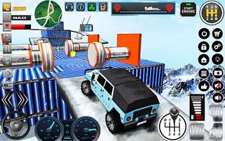 Extreme Jeep Snow Stunts - Screenshot 1