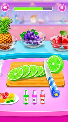 Unicorn icy slush maker Game - Screenshot 2