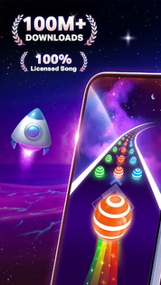 Dancing Road Color Balls Match - Screenshot 1