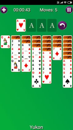Yukon Solitaire and variants - Screenshot 2