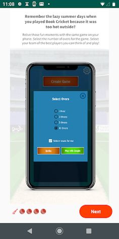 Googlie Cricket - Screenshot 1