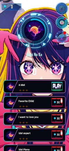 Oshi No Ko Tiles Hop - Screenshot 1