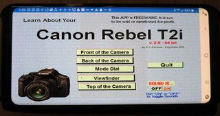 Learn About the Canon Rebel T2 - Screenshot 1