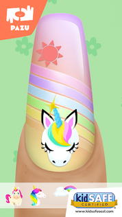 Girls Nail Salon - Kids Games - Screenshot 1
