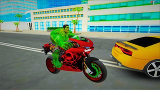 Super Hero City Bike - Screenshot 1