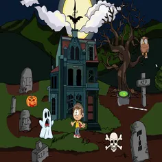 Boy Rescue From Ghost - Screenshot 1