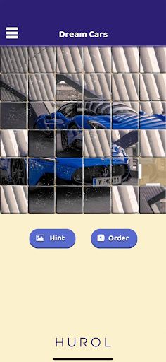 Dream Cars Sliding Puzzle - Screenshot 4