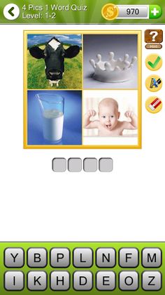 4 Pics 1 Word Quiz - Screenshot 3