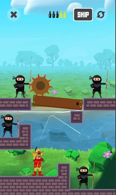 Mr Ricochet - Spy Puzzles - Screenshot 1