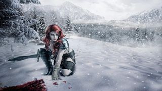 Crimson Snow Puzzel - Screenshot 1