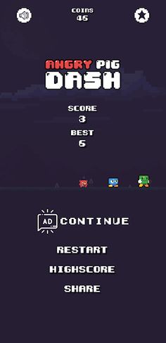 Angry Pig Dash - Screenshot 2