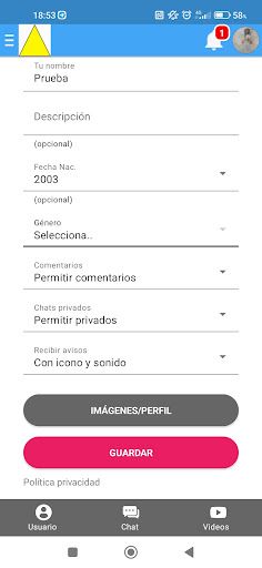 CHAT E.S - Screenshot 2