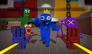 Rainbow Craft: Hide and Seek - Screenshot 1